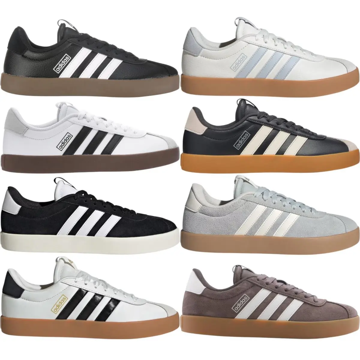 Adidas shoes - Adidas VL Court 3.0 - Court - Core Black/Cloud White/Gum 35
