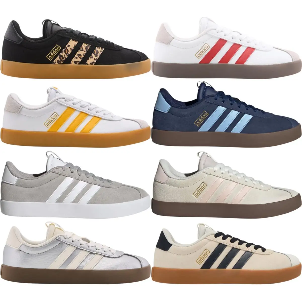 Adidas shoes - Adidas VL Court 3.0 - Court - Core Black/Cloud White/Gum 36