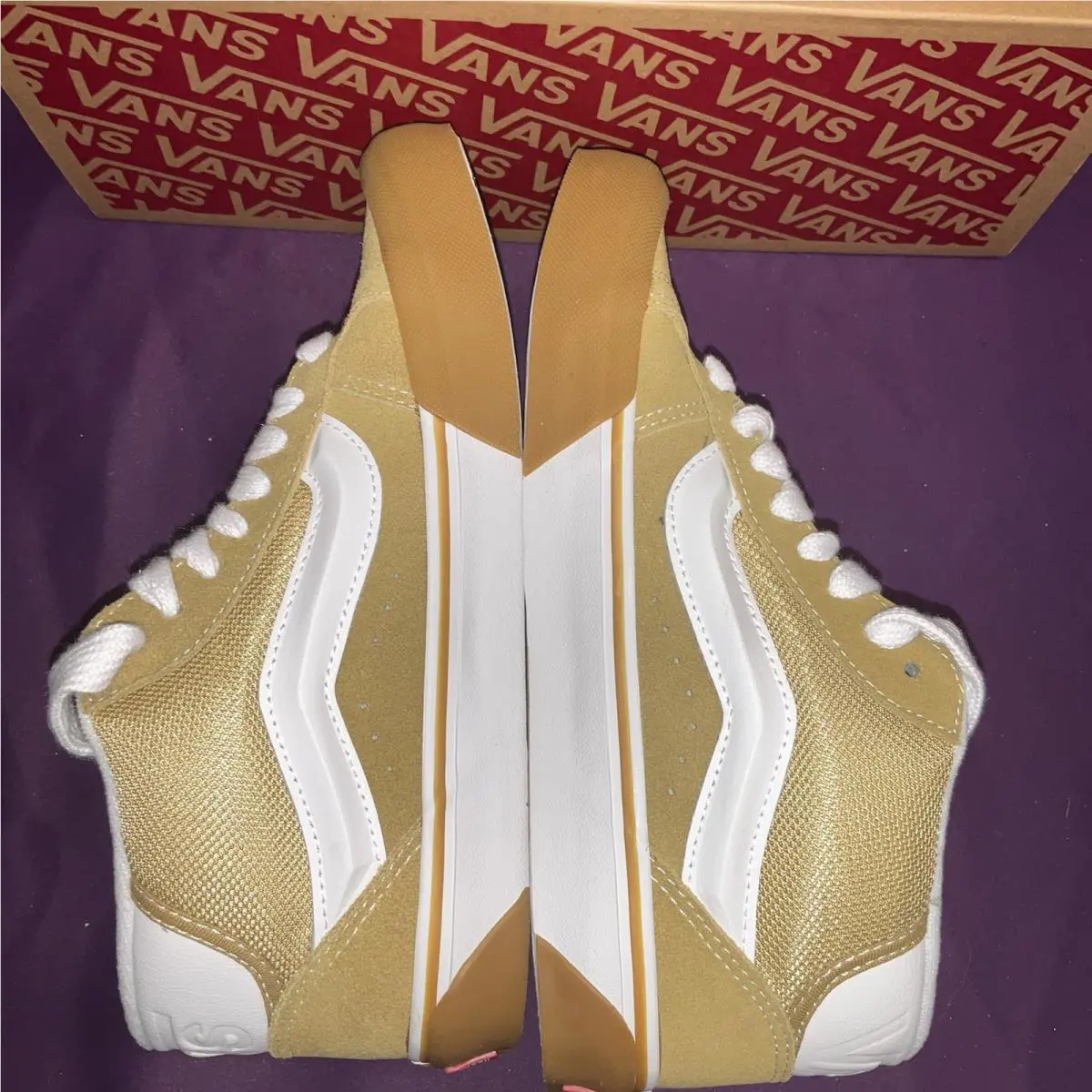 Vans shoes Knu Skool - Brown 3