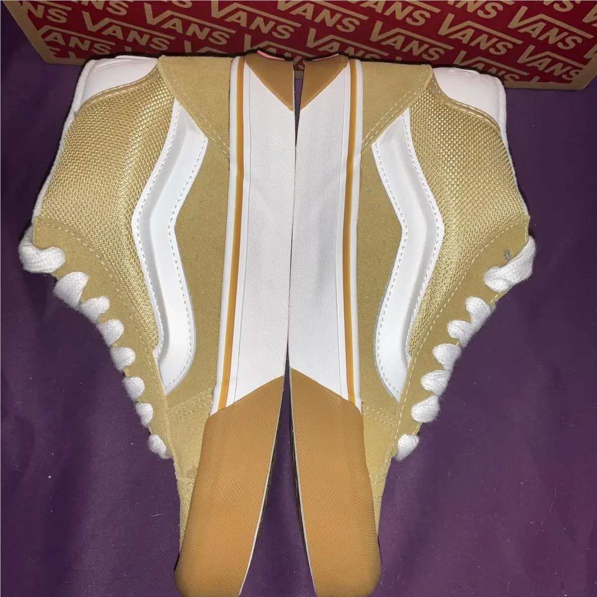 Vans shoes Knu Skool - Brown 4