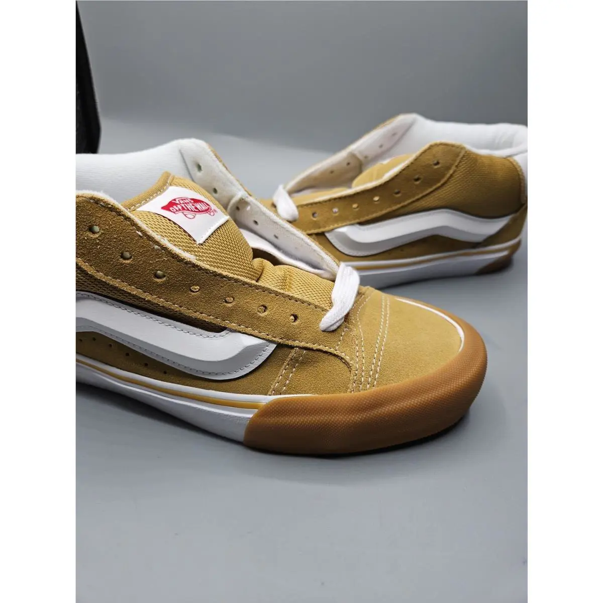 Vans shoes - VANS Knu Mid - Knu Mid - VN000CQ95SM - Khaki 1