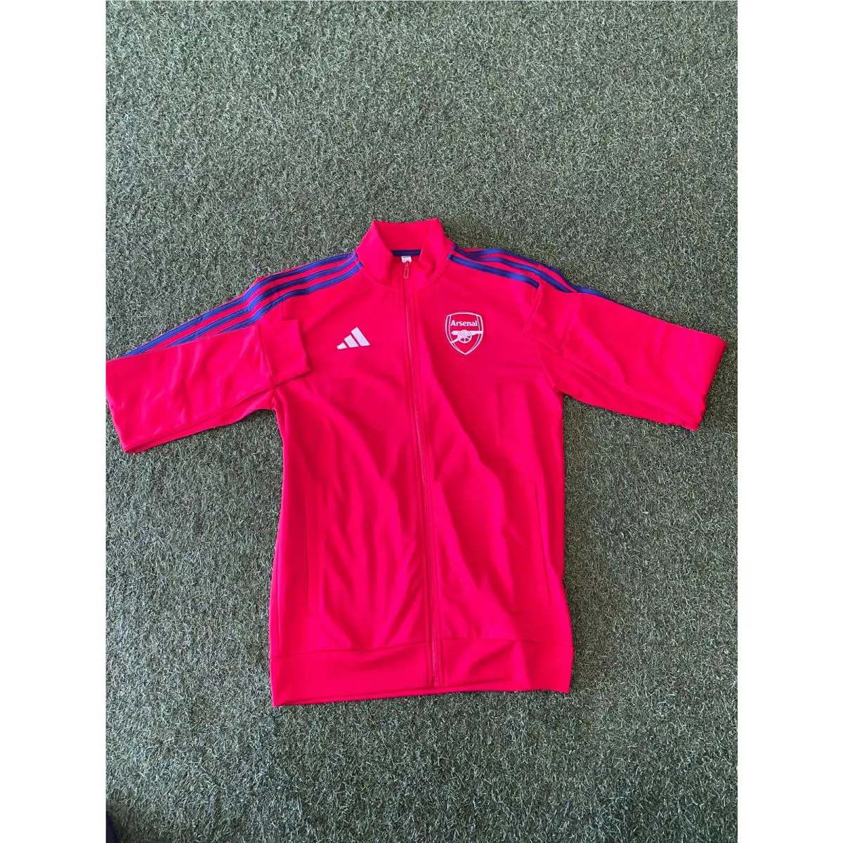 Adidas Men`s Arsenal Dna Track Top - Red/blue
