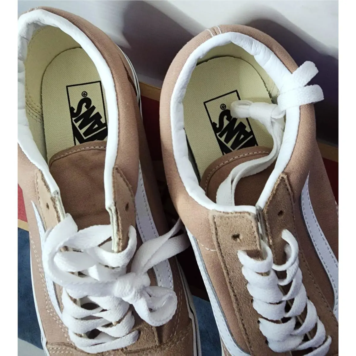 Vans shoes - VANS Old Skool - Old Skool - VN000D6WE2V - Beige 1