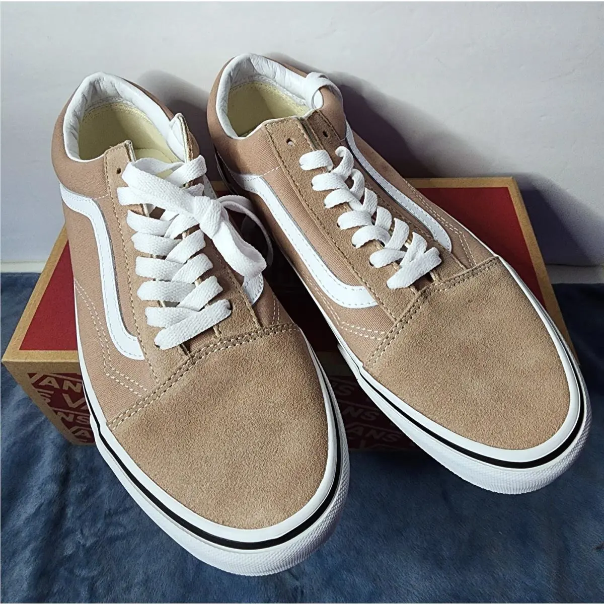 Vans shoes - VANS Old Skool - Old Skool - VN000D6WE2V - Beige 0