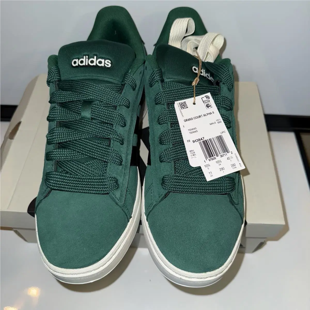 Adidas shoes - adidas Grand Court - Grand Court - IH3847 - Green (UPC: 197609363435) 5