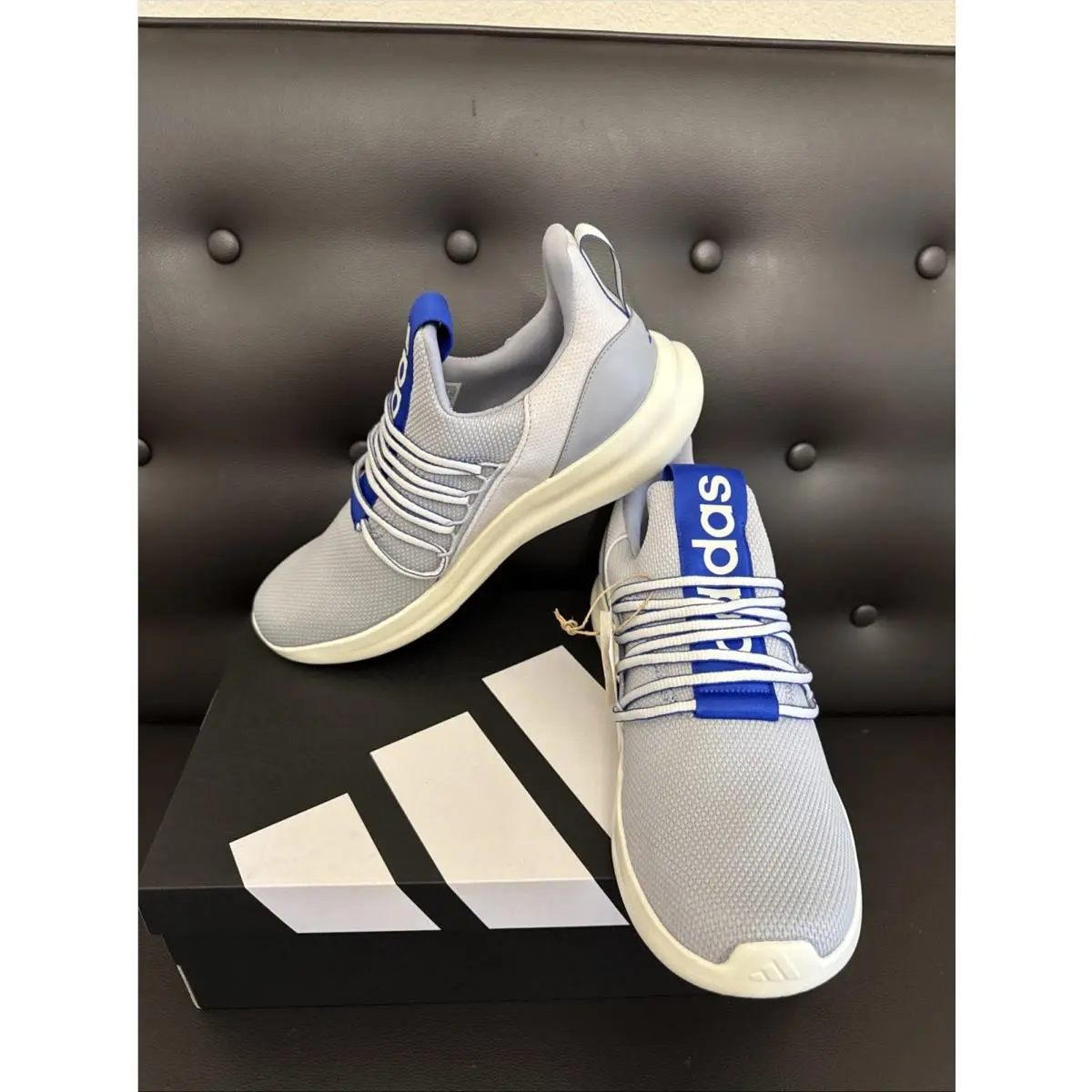 Adidas shoes - adidas Lite Racer Adapt - Lite Racer Adapt - JI4982 - Grey Two / Lucid Blue / Grey One (UPC: 0197615186738) 1