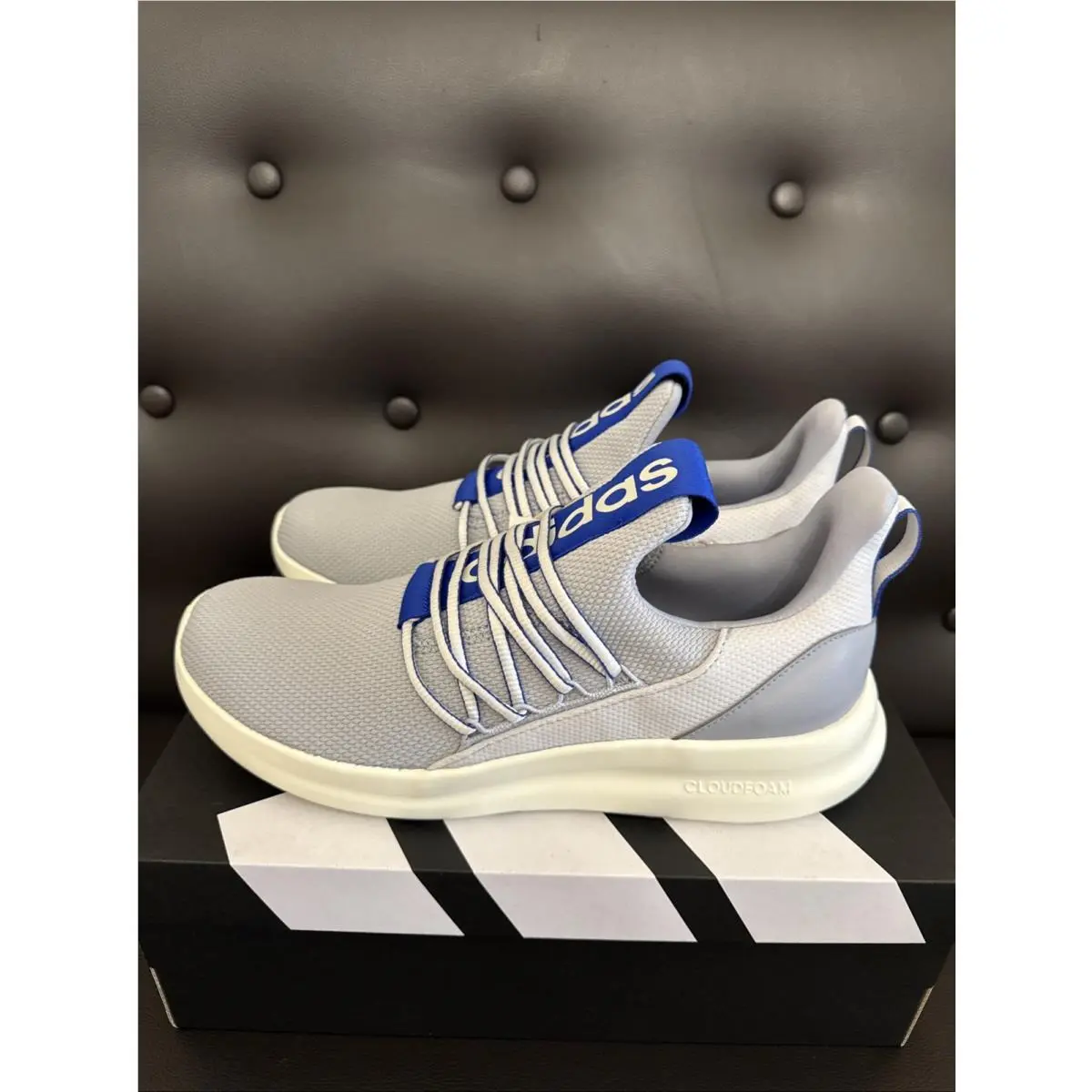 Adidas shoes - adidas Lite Racer Adapt - Lite Racer Adapt - JI4982 - Grey Two / Lucid Blue / Grey One (UPC: 0197615186738) 2