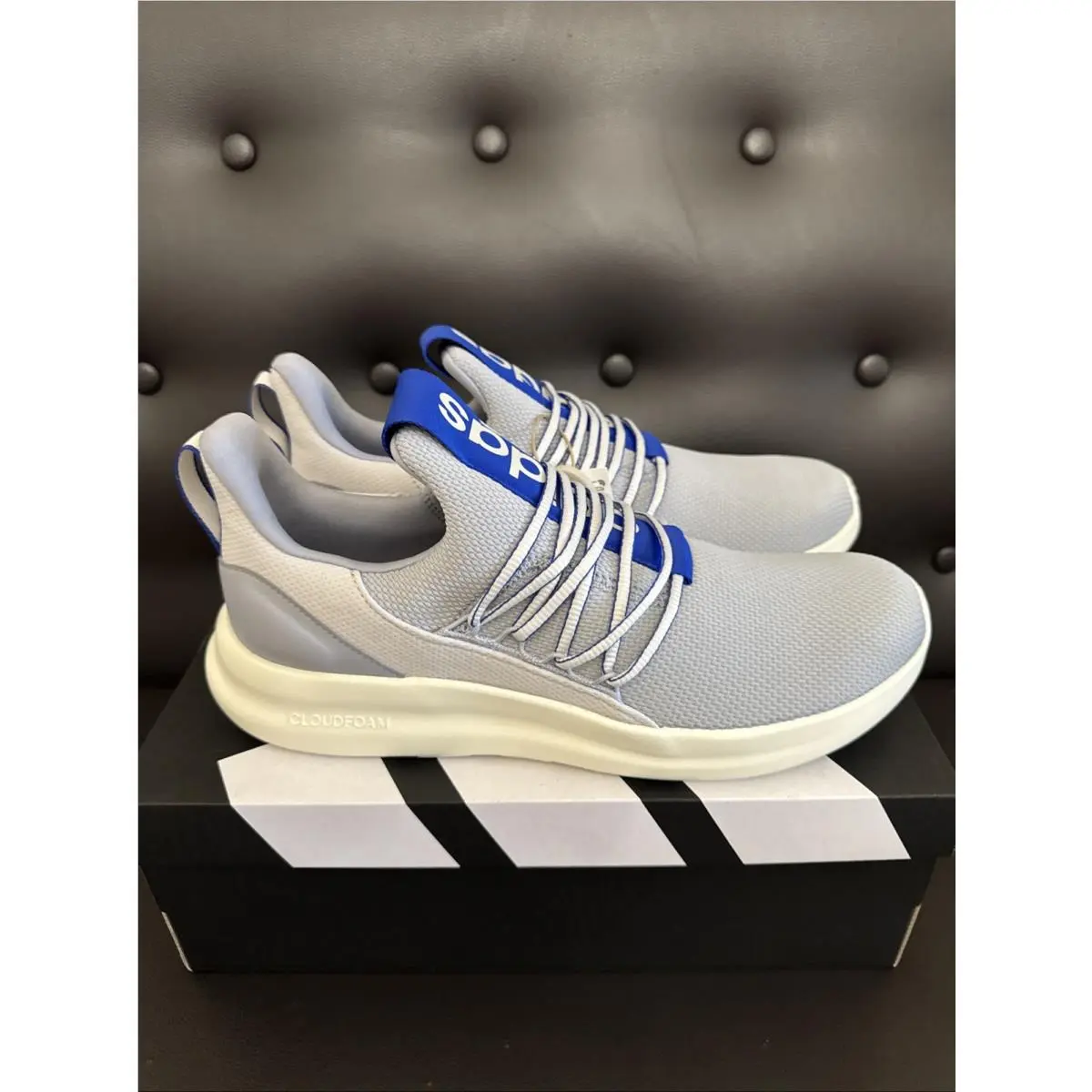 Adidas shoes - adidas Lite Racer Adapt - Lite Racer Adapt - JI4982 - Grey Two / Lucid Blue / Grey One (UPC: 0197615186738) 6