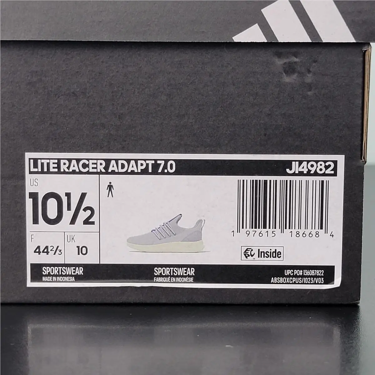 Adidas shoes - adidas Lite Racer - Lite Racer - JI4982 - Gray 6