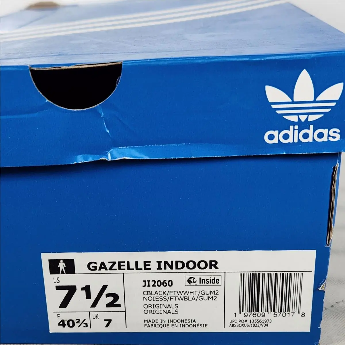 Adidas shoes - adidas Gazelle - Gazelle - JI2060 - Black 7