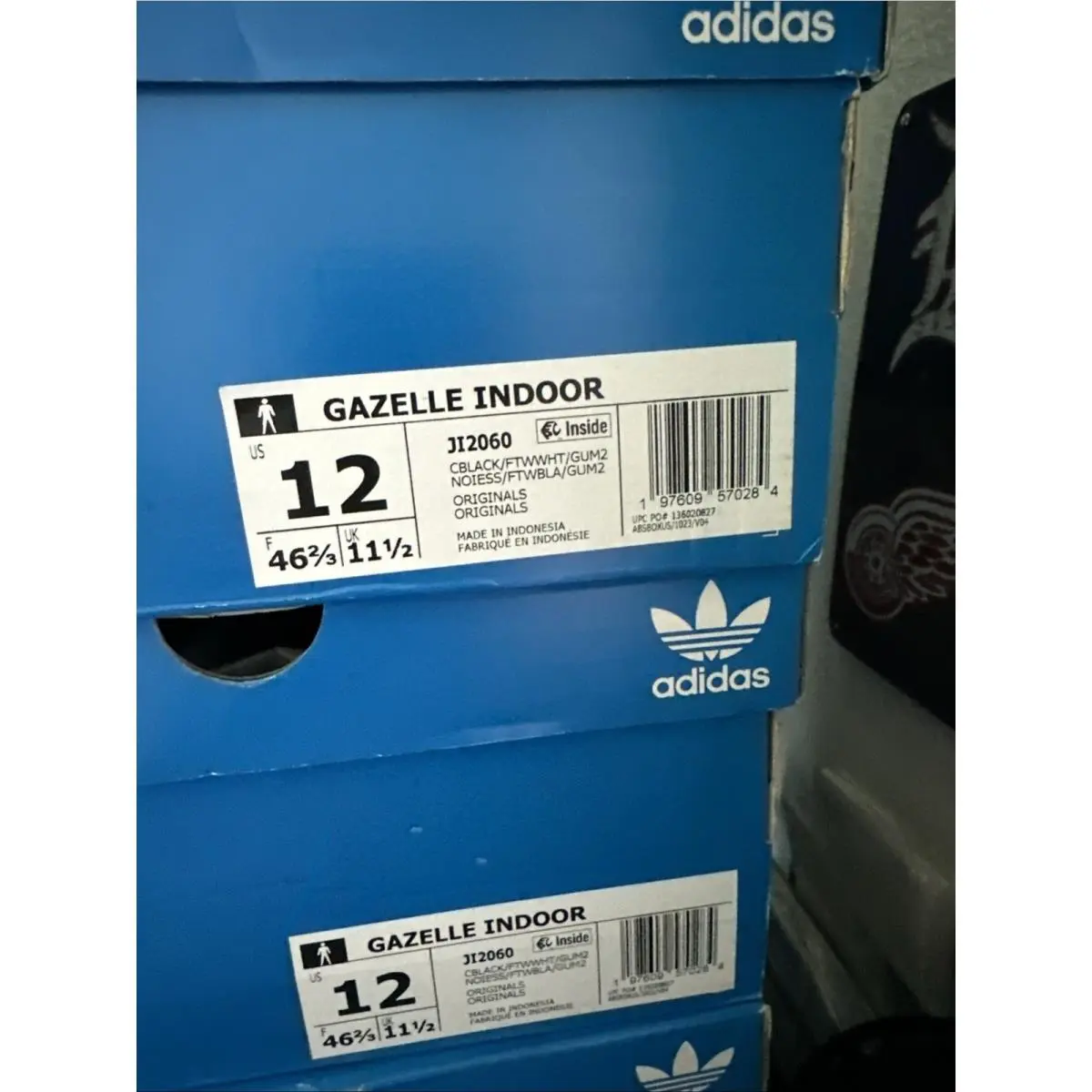 Adidas shoes - adidas Gazelle - Gazelle - JI2060 - Black (UPC: 197609570284) 5