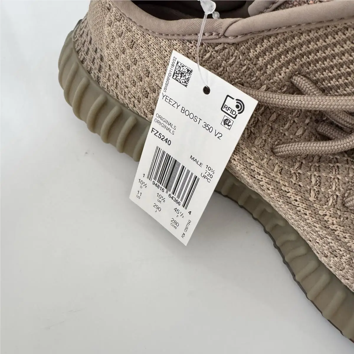 Adidas shoes - adidas Yeezy Boost 350 V2 - FZ5240 - Brown (UPC: 0194816643558) 5
