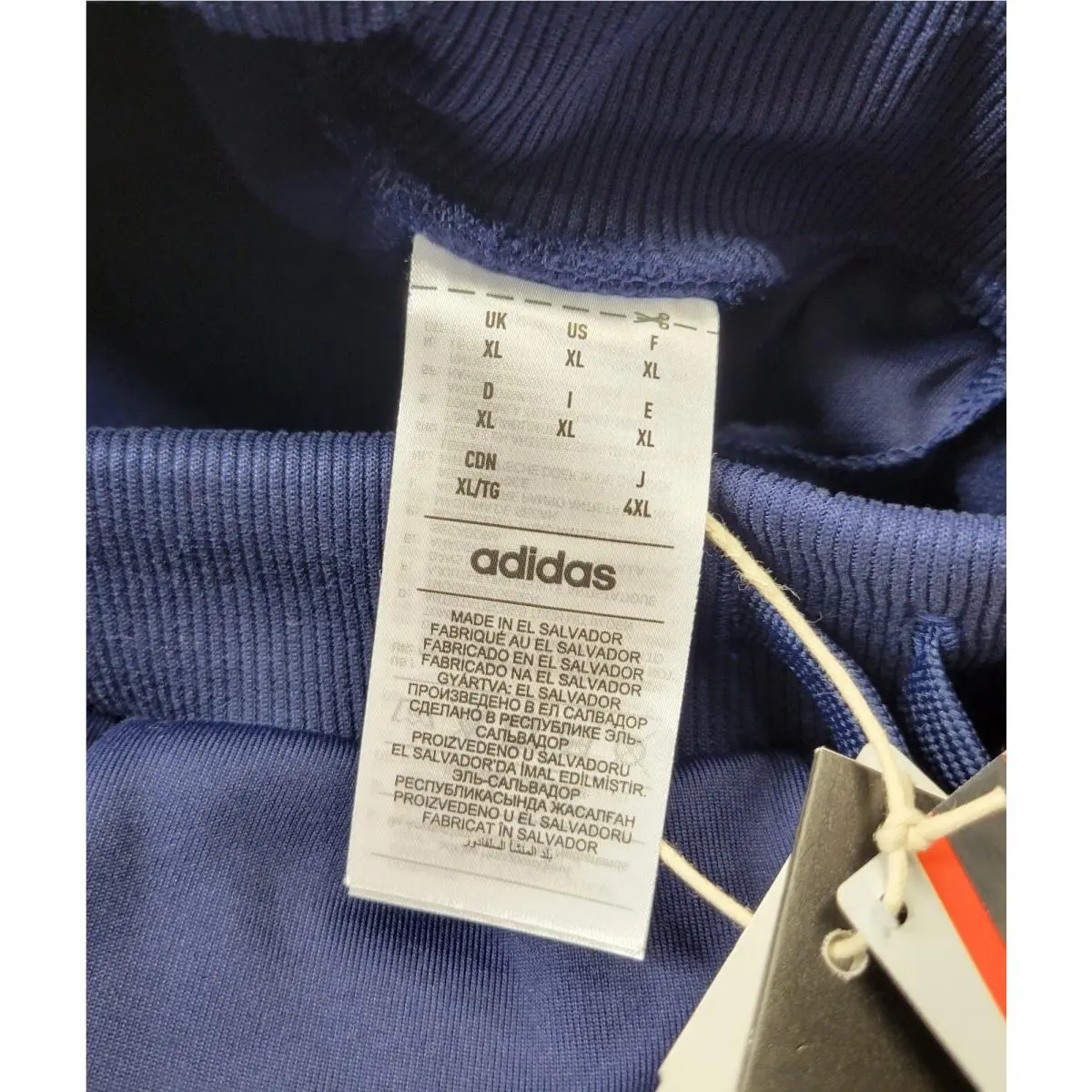 Adidas clothing - Adidas Georgia Tech - Georgia Tech - IQ0278 - Blue White Gold 9