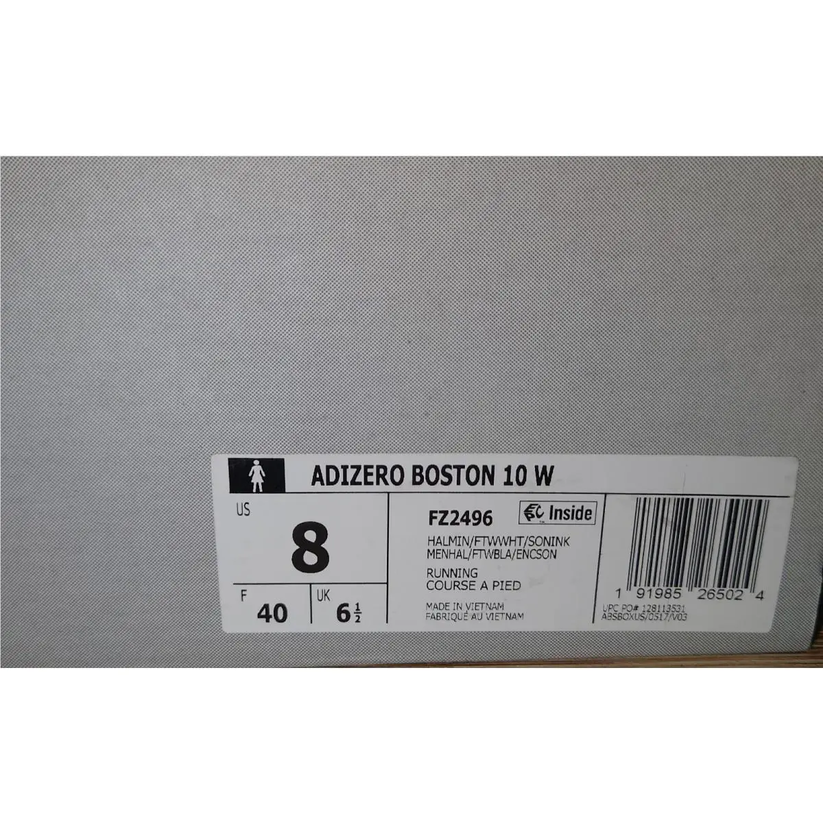 Adidas shoes - adidas adizero boston - adizero boston - FZ2496 - Mint (UPC: 191985265024) 7