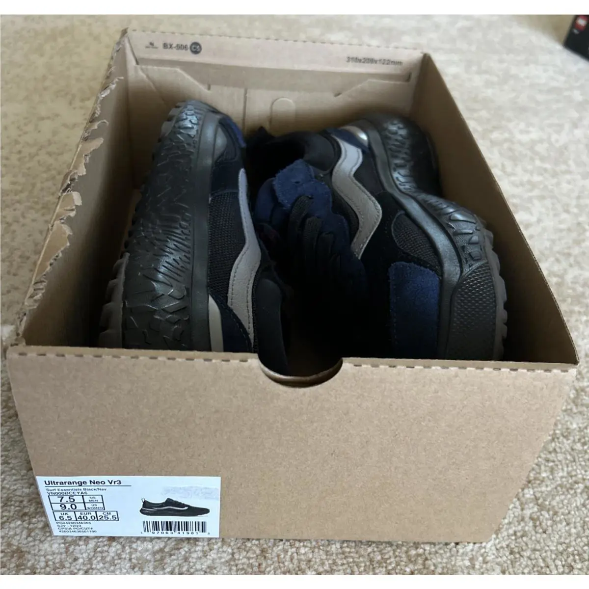 Vans shoes - VANS UltraRange - UltraRange - Black/Navy (UPC: 0197063419815) 7