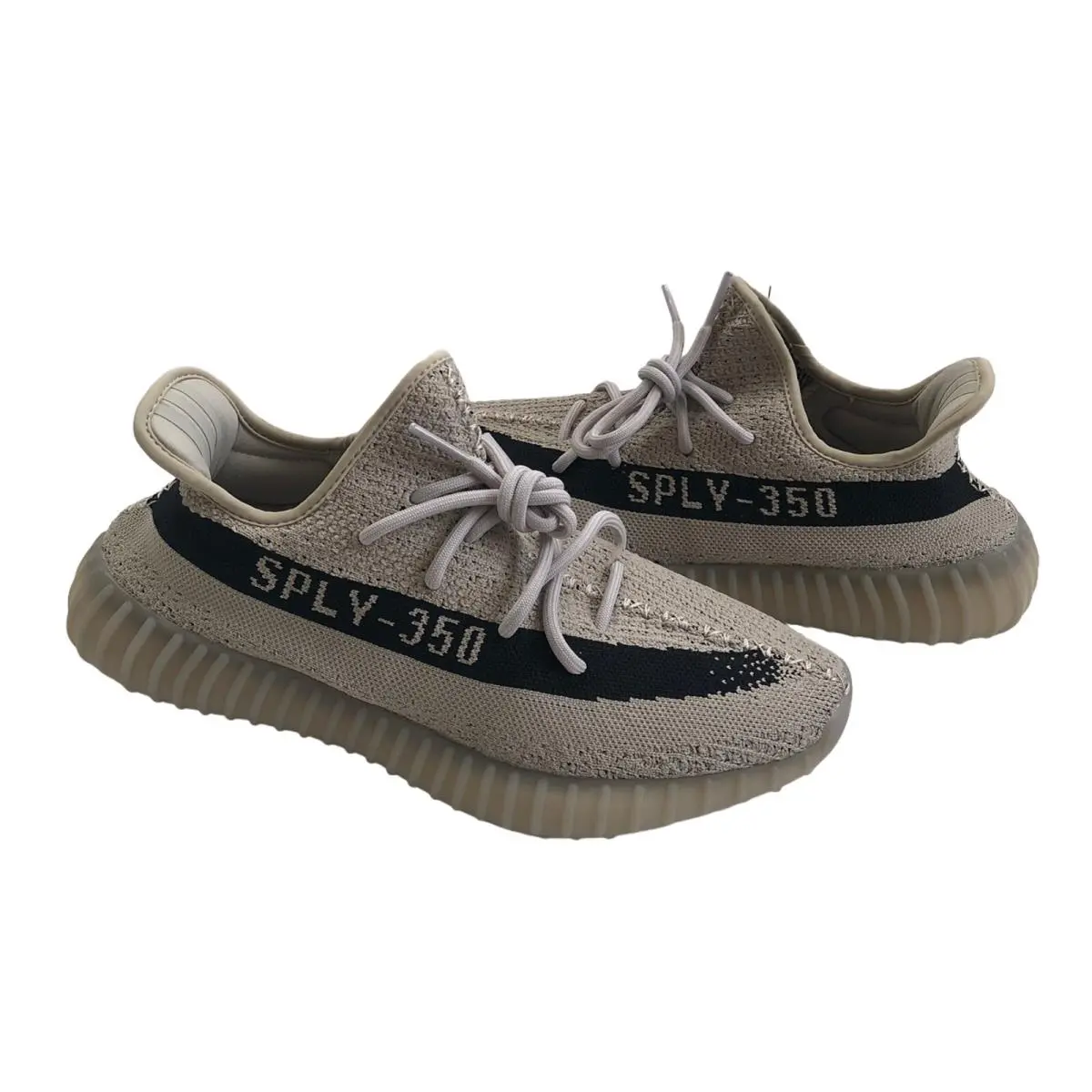 Size 6.5 Men`s  Yeezy Boost 350 V2 Slate/cblack Lace Up Sneakers Shoes by Adidas