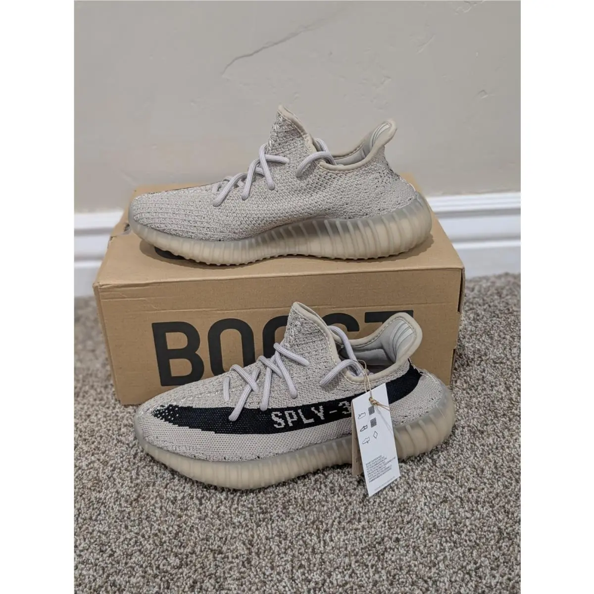 Adidas shoes - adidas Yeezy Boost 350 V2 - HP7870 - Beige (UPC: 0195747668856) 0