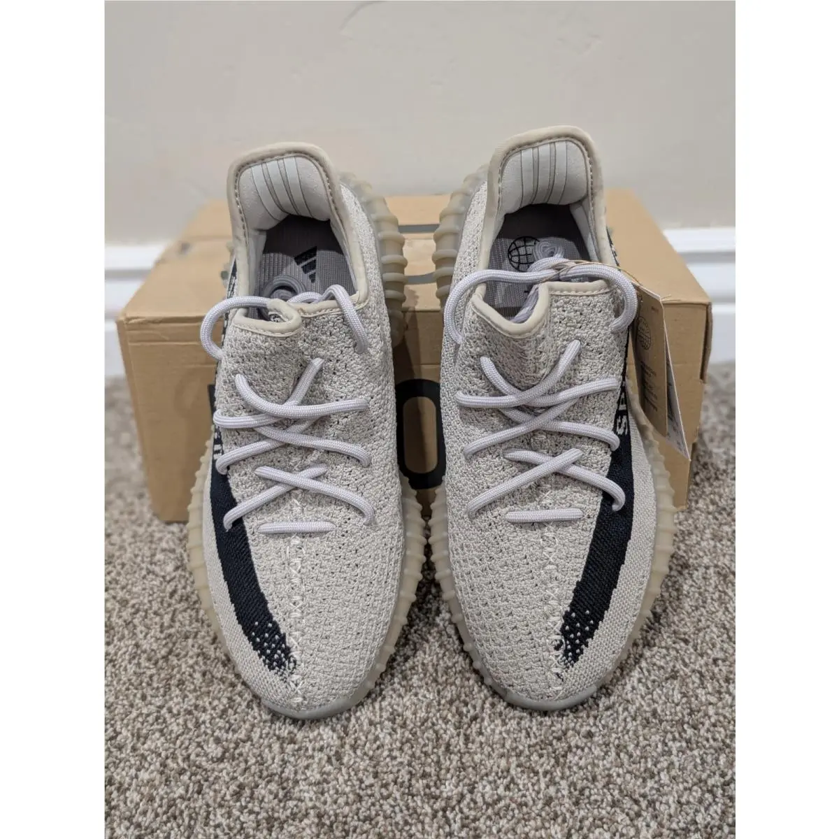 Adidas shoes - adidas Yeezy Boost 350 V2 - HP7870 - Beige (UPC: 0195747668856) 1