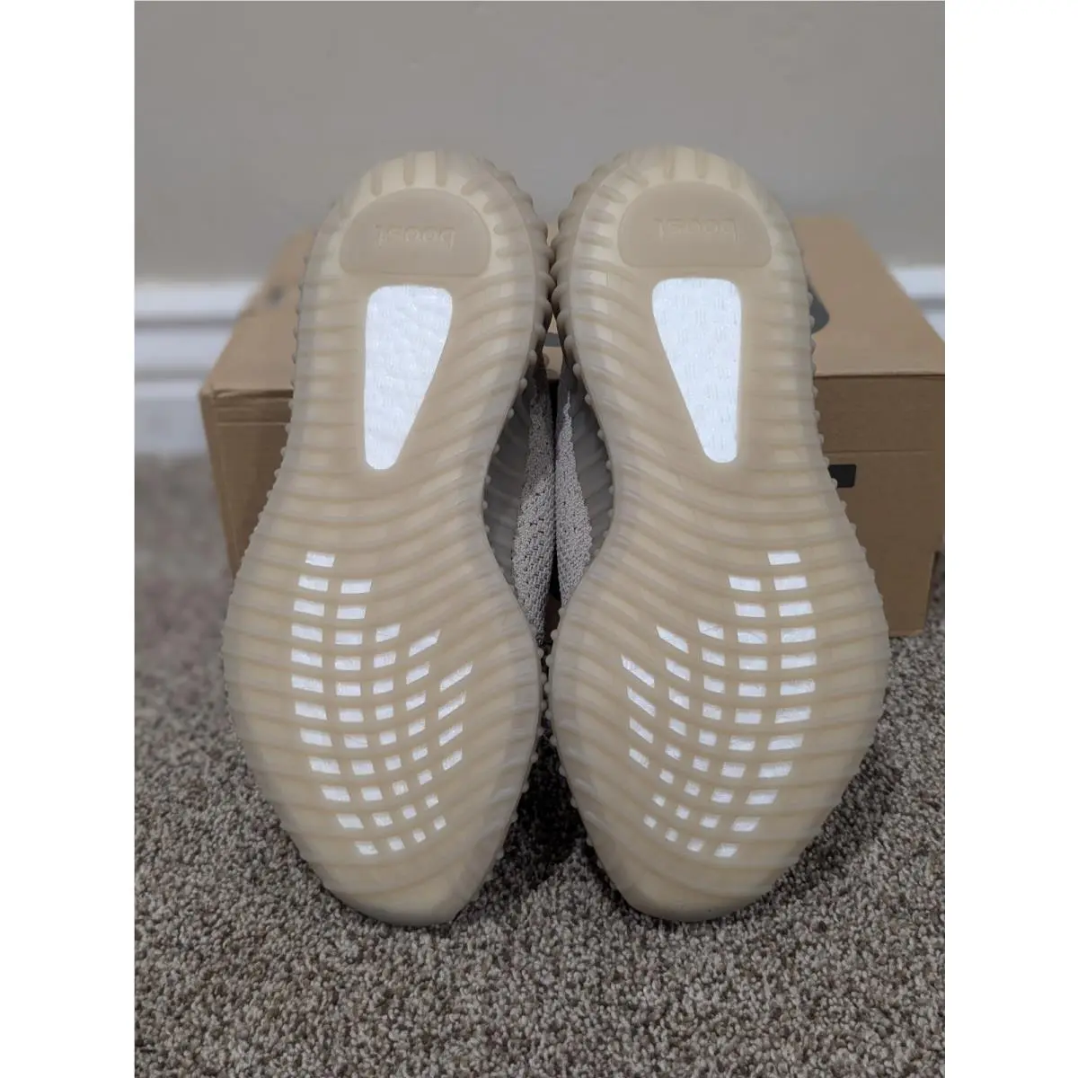 Adidas shoes - adidas Yeezy Boost 350 V2 - HP7870 - Beige (UPC: 0195747668856) 4