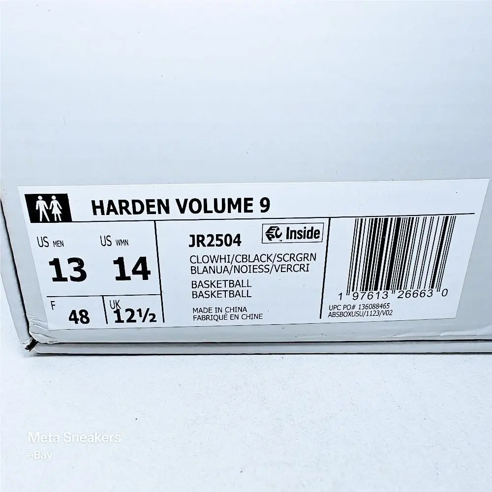 Adidas shoes - VOLUME 9 - VOLUME - JR2504 - Clowhi/Cblack/Scrgrn (UPC: 197613270491) 0