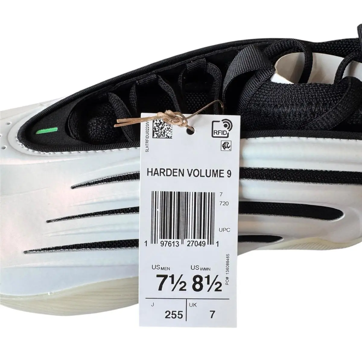 Adidas shoes - VOLUME 9 - VOLUME - JR2504 - Clowhi/Cblack/Scrgrn (UPC: 197613270491) 1