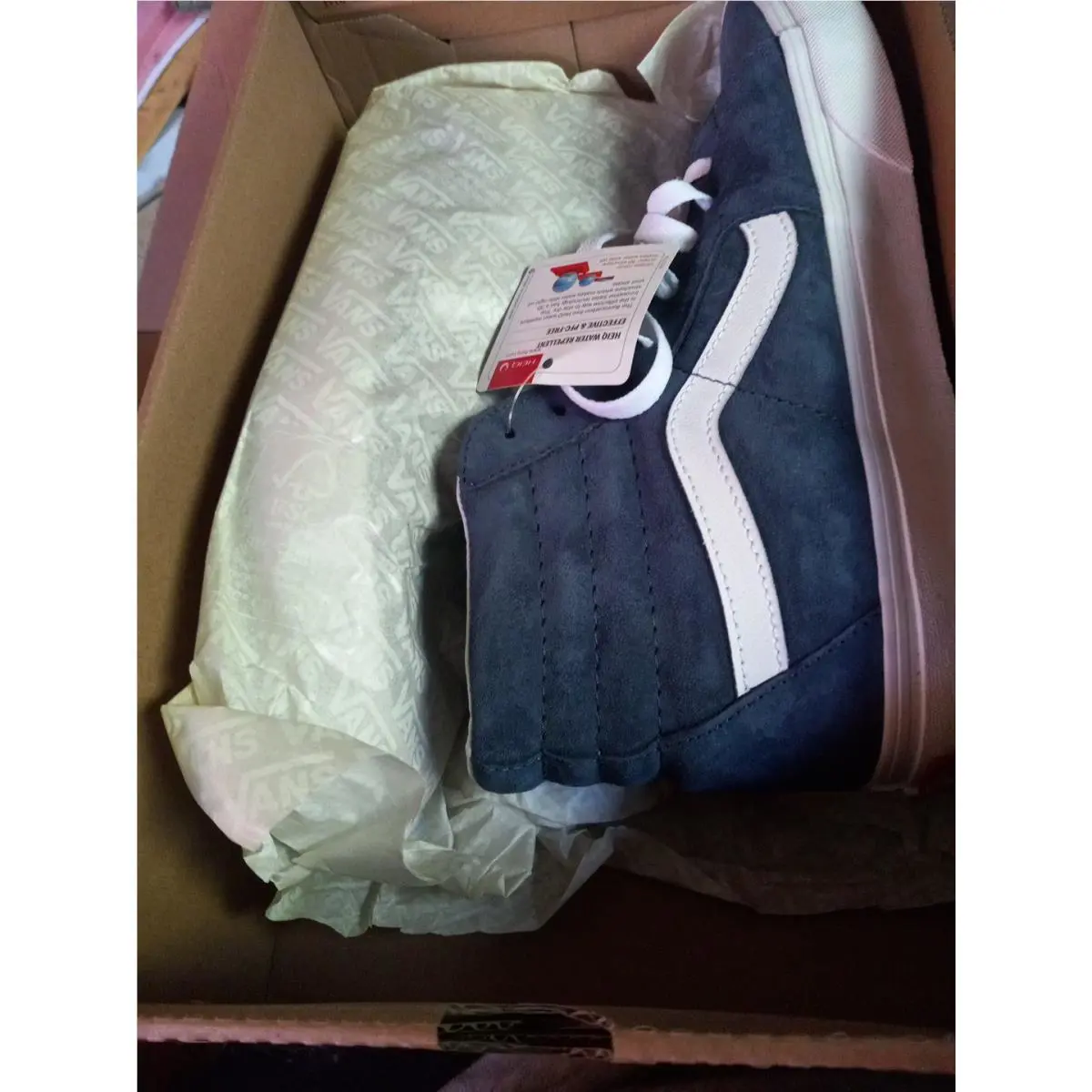 Vans shoes - FU SK8-HI - (AHU) Pig Suede Vintage Indigo 0