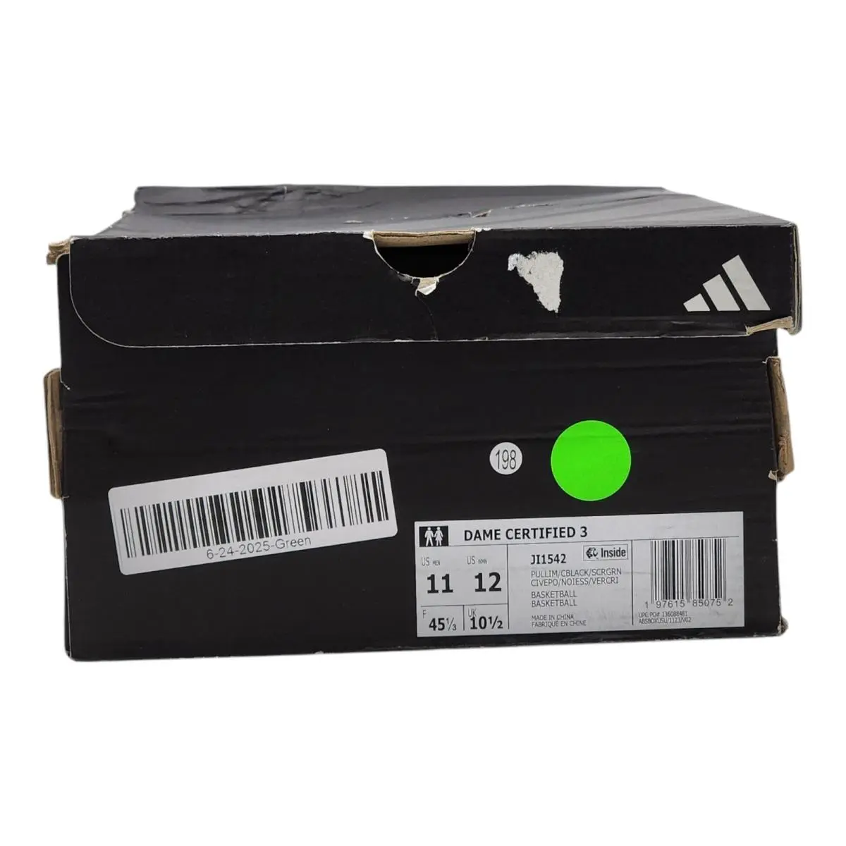 Adidas shoes - Adidas Dame Certified 3 - Dame Certified - JI1542 - Green (UPC: 197615850752) 6