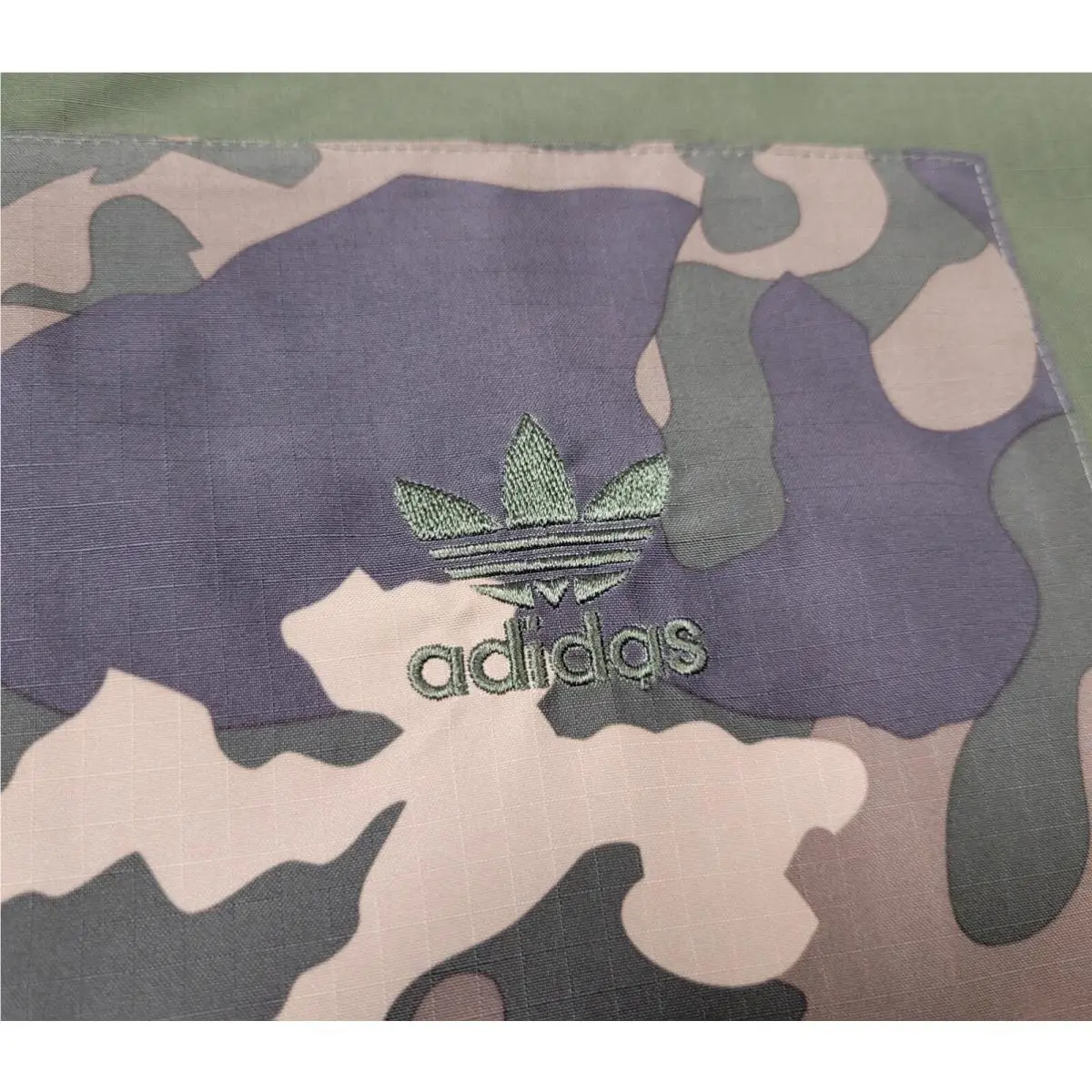 Adidas clothing - Adidas Camo Windbreaker - Camo Windbreaker - IU4685 - Green Black Brown 2