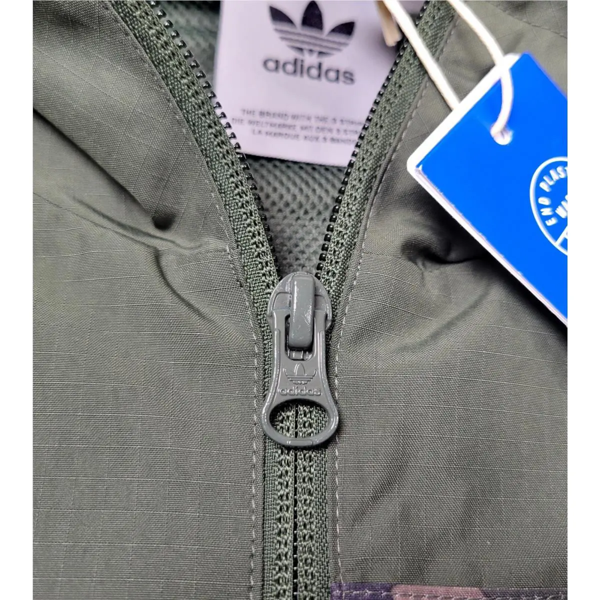 Adidas clothing - Adidas Camo Windbreaker - Camo Windbreaker - IU4685 - Green Black Brown 3