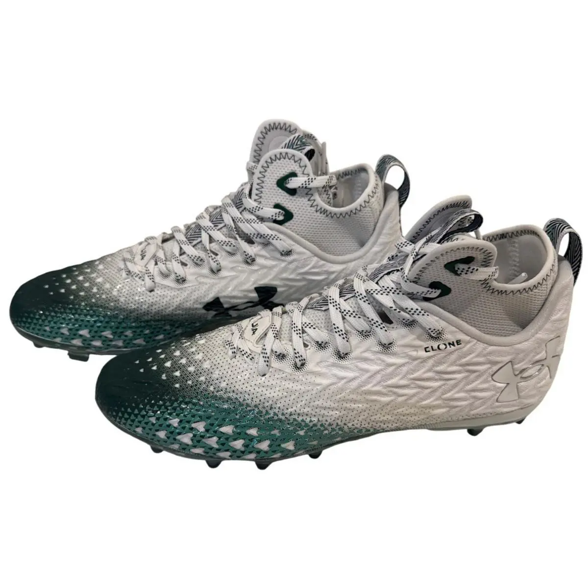 Under Armour shoes - Under Armour Spotlight MC - Spotlight - white/forest green/forest green (UPC: 196040470290) 1