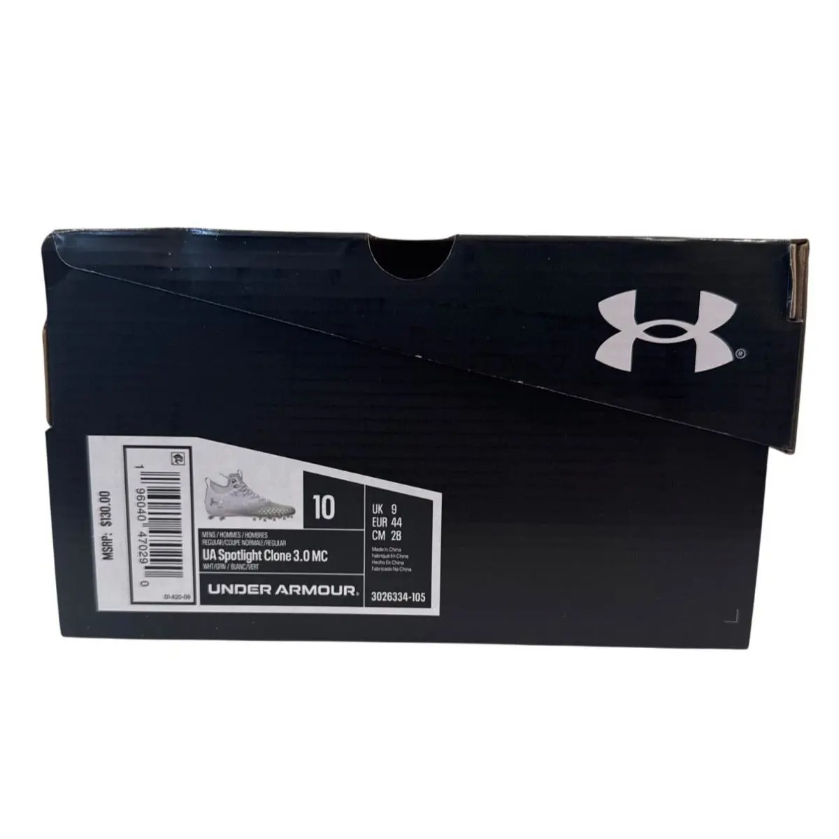 Under Armour shoes - Under Armour Spotlight MC - Spotlight - white/forest green/forest green (UPC: 196040470290) 2