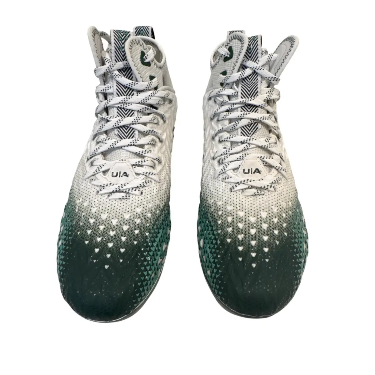 Under Armour shoes - Under Armour Spotlight MC - Spotlight - white/forest green/forest green (UPC: 196040470290) 3