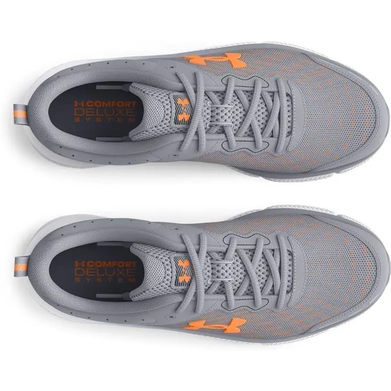 Under Armour shoes - Under Armour Charged Assert 10 - 3026176-103 - Gray 2