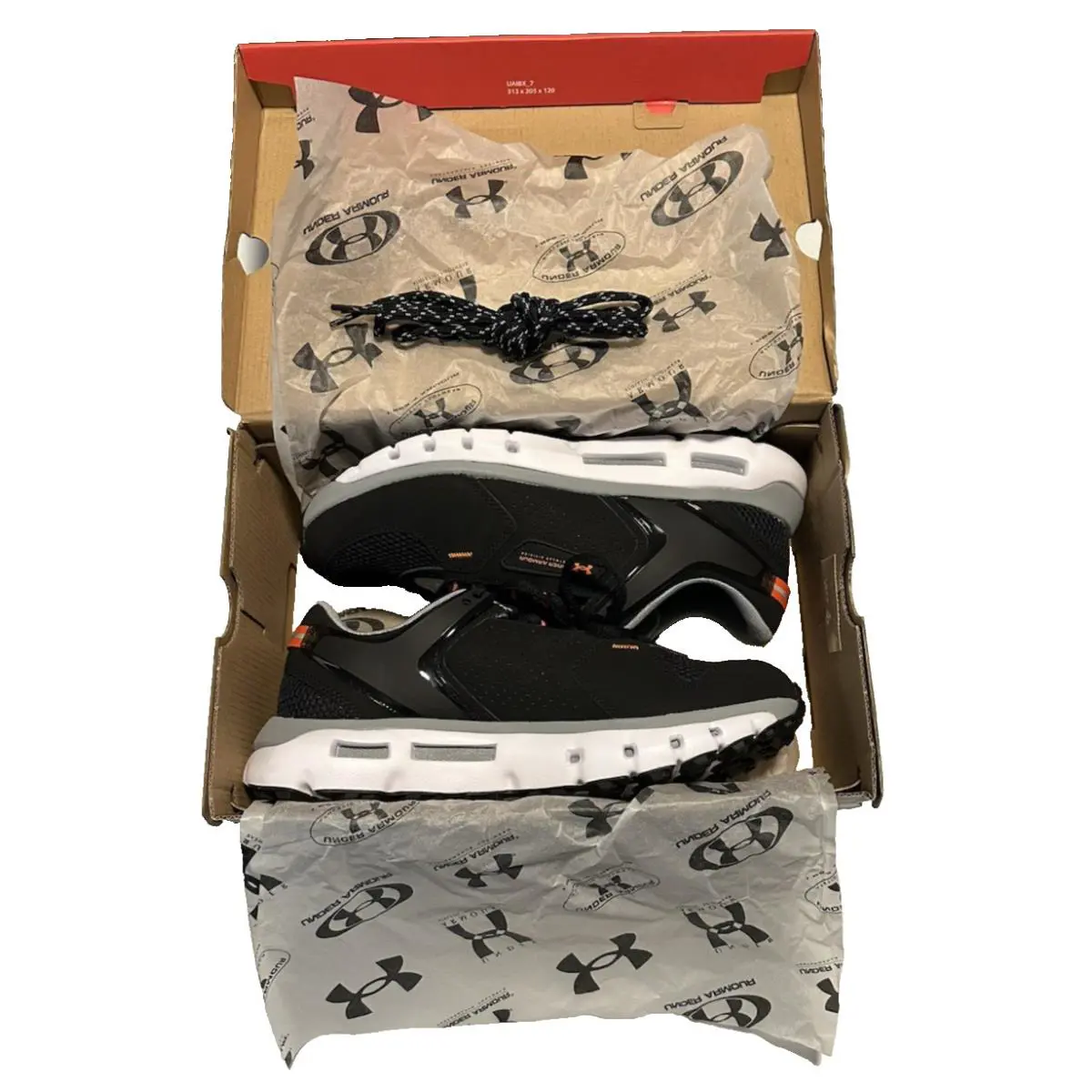 Under Armour shoes - Summit Trek - Summit Trek - Black, Manufacturer: Black / Steel / Team Orange 10