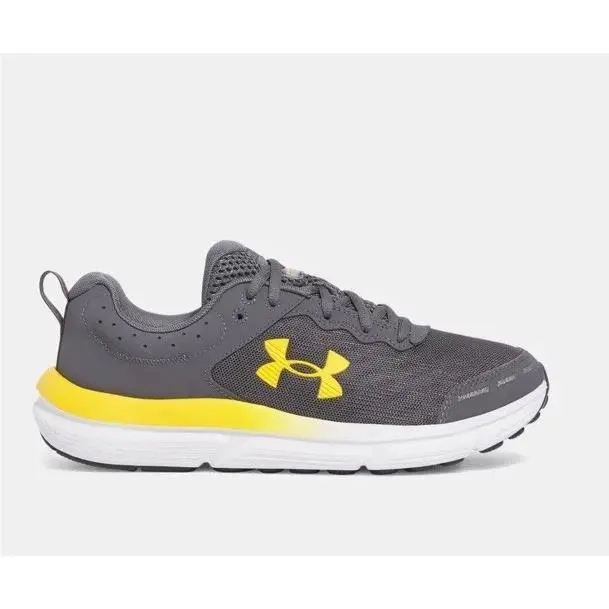Under Armour shoes - Under Armour Charged Assert 10 - 3026175-025 - Gray & Yellow 0