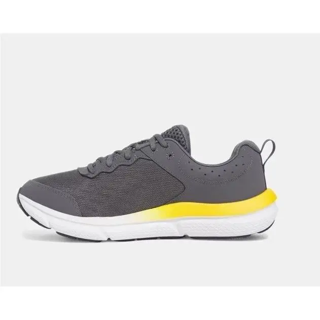 Under Armour shoes - Under Armour Charged Assert 10 - 3026175-025 - Gray & Yellow 1