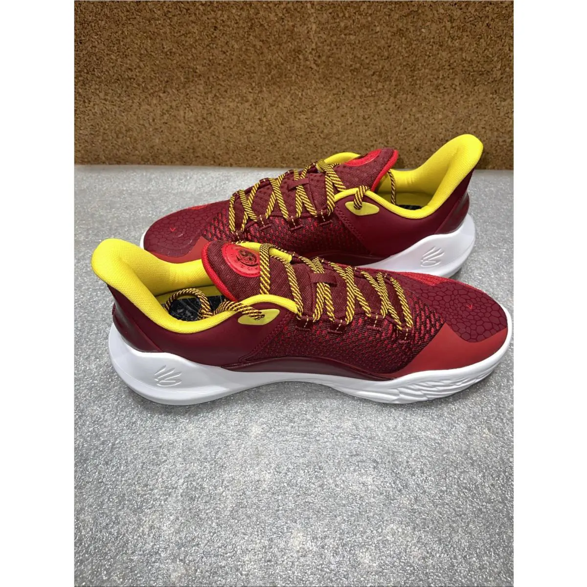 Under Armour shoes - Under Armour Bruce Lee Curry 11 Fire - Red (UPC: 0196884538057) 3