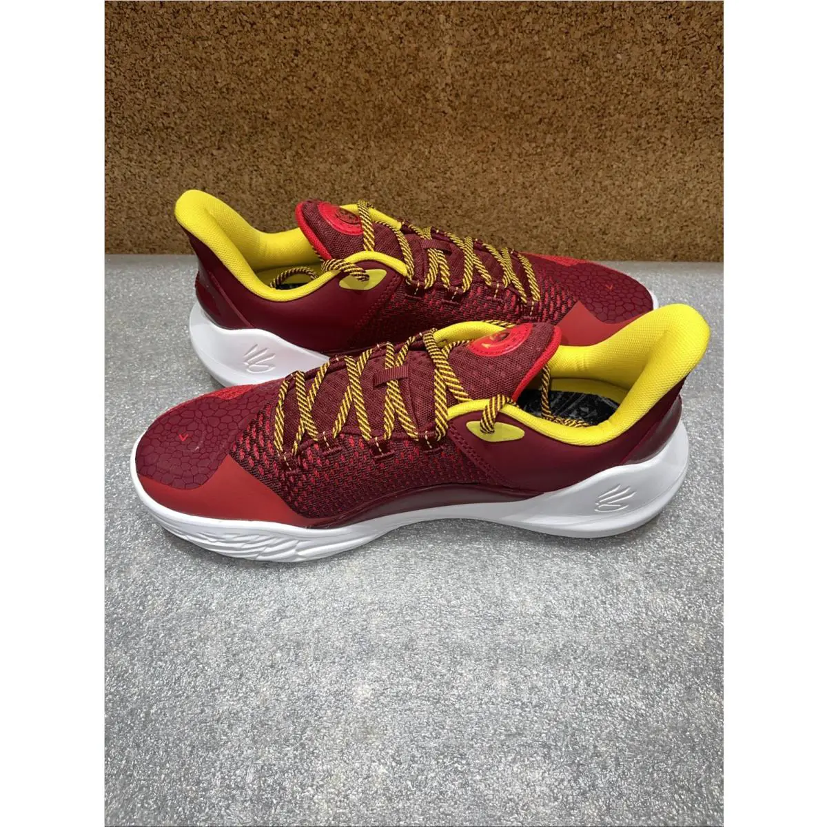 Under Armour shoes - Under Armour Bruce Lee Curry 11 Fire - Red (UPC: 0196884538057) 4