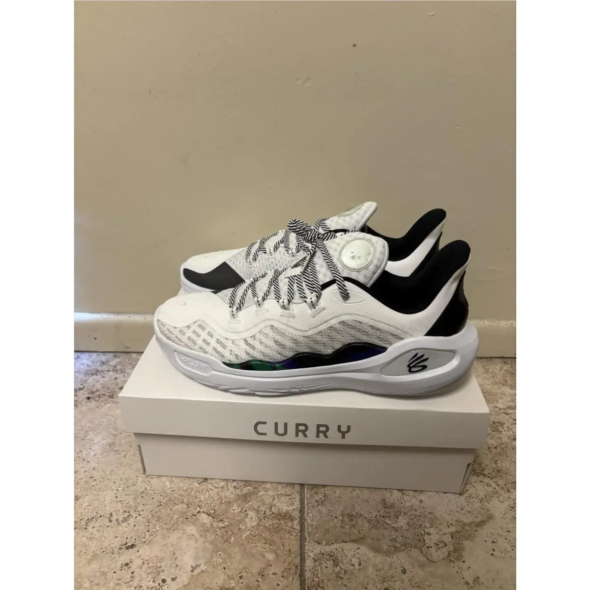 Under Armour shoes - Under Armour Curry 11 - Curry - 3027502-100 - White 0