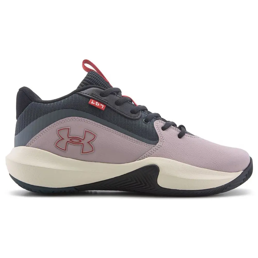 Under Armour Lockdown 7 Men`s Basketball Shoes Size 15 Tetra Gray - Gray
