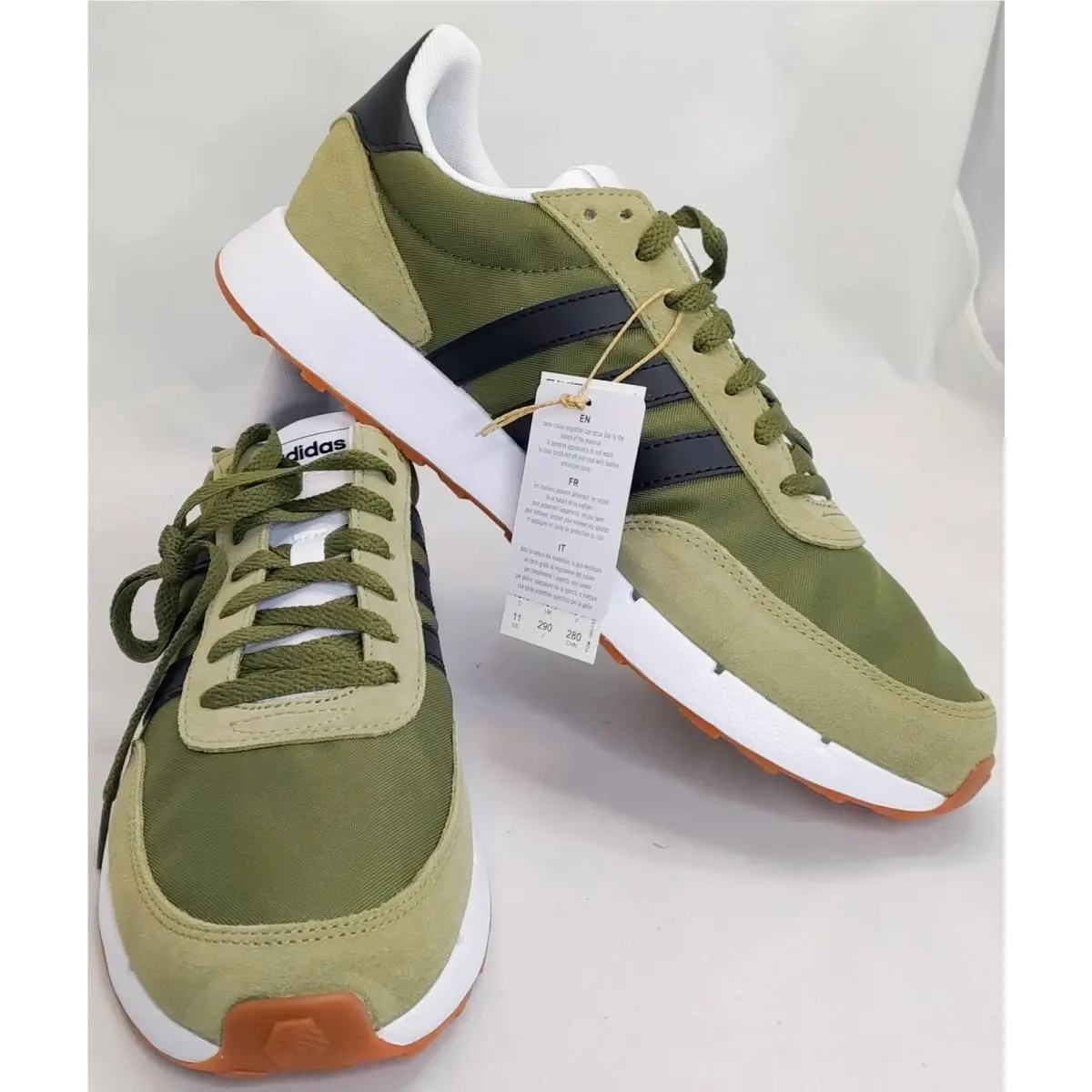 Adidas shoes - adidas Run 60S - Run - GY3703 - Olive Green 1