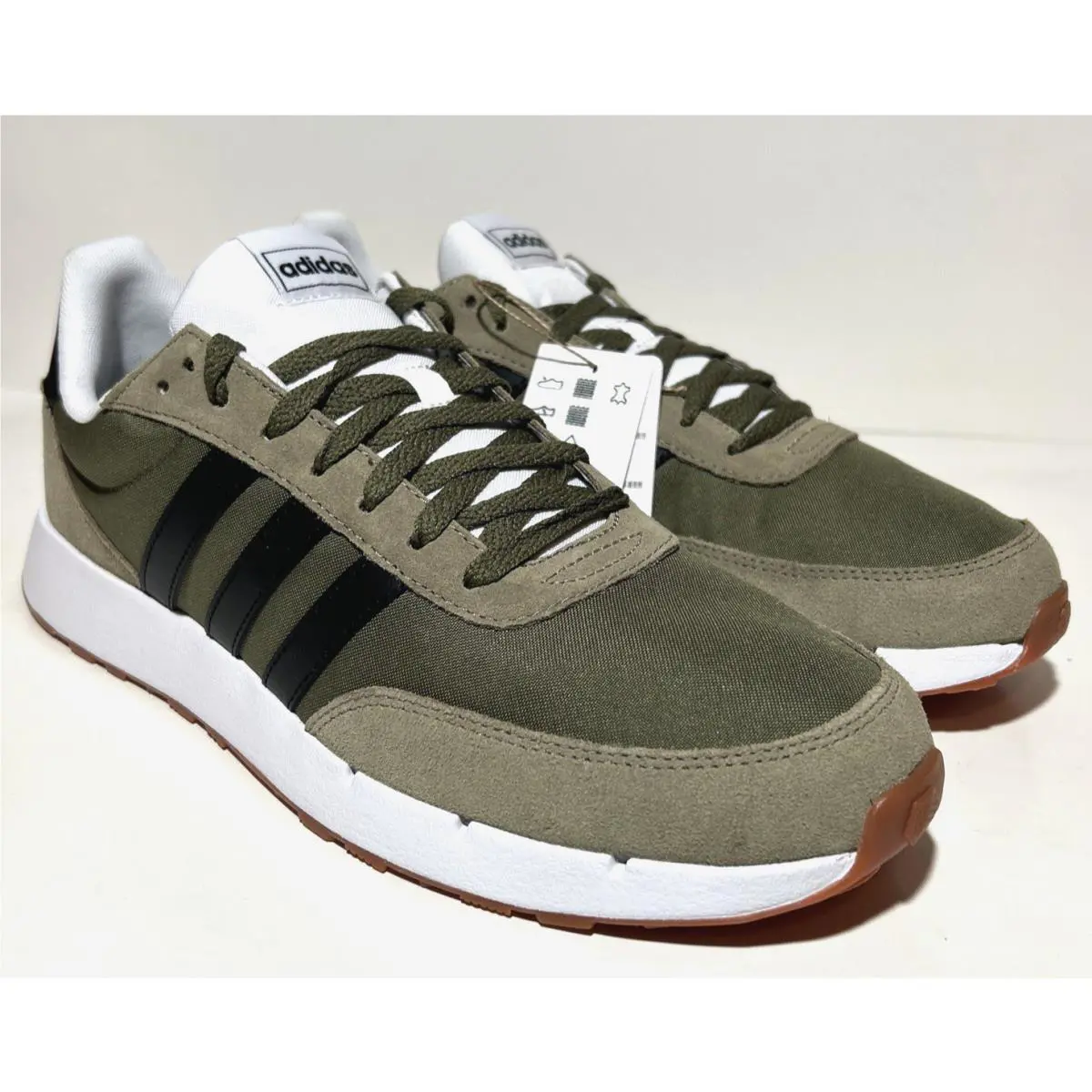 Adidas shoes - adidas Run 60S - Run - GY3703 - Olive Green 1
