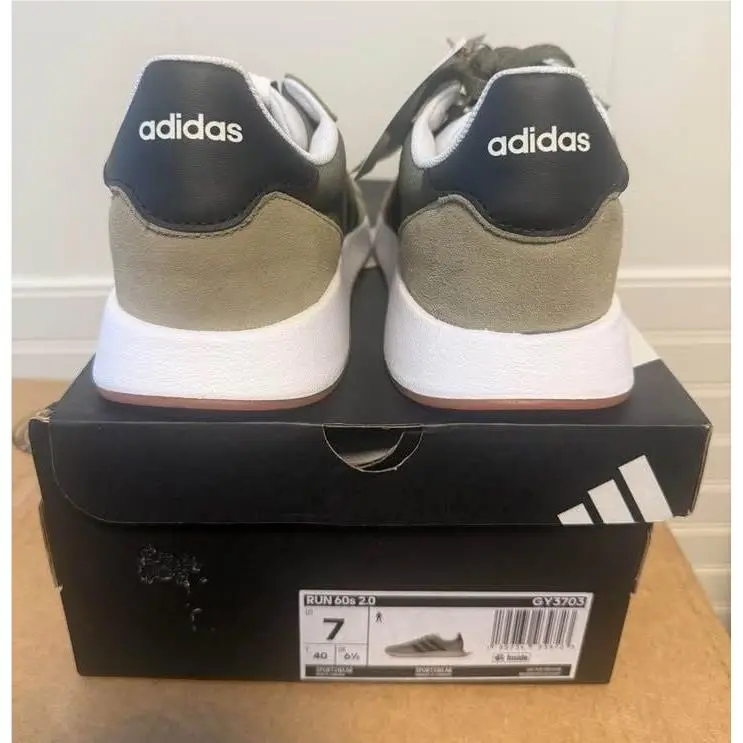 Adidas shoes - RUN 60s 2.0 - RUN - GY3703 - Green 1