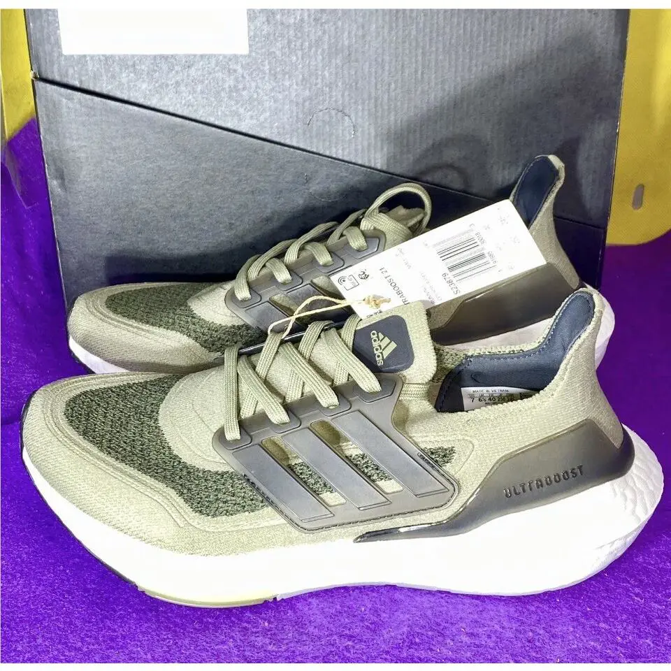 Adidas shoes - adidas Ultraboost Ultra Boost 21 Running - S23879 - Green (UPC: 191985300183) 0