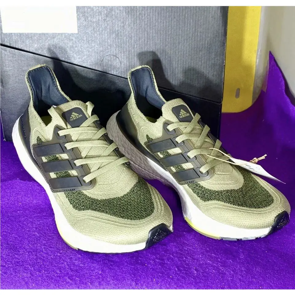 Adidas shoes - adidas Ultraboost Ultra Boost 21 Running - S23879 - Green (UPC: 191985300183) 1