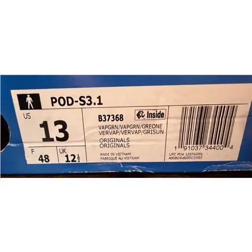 Adidas shoes - adidas Pod-S3.1 - B37368 - Green 2