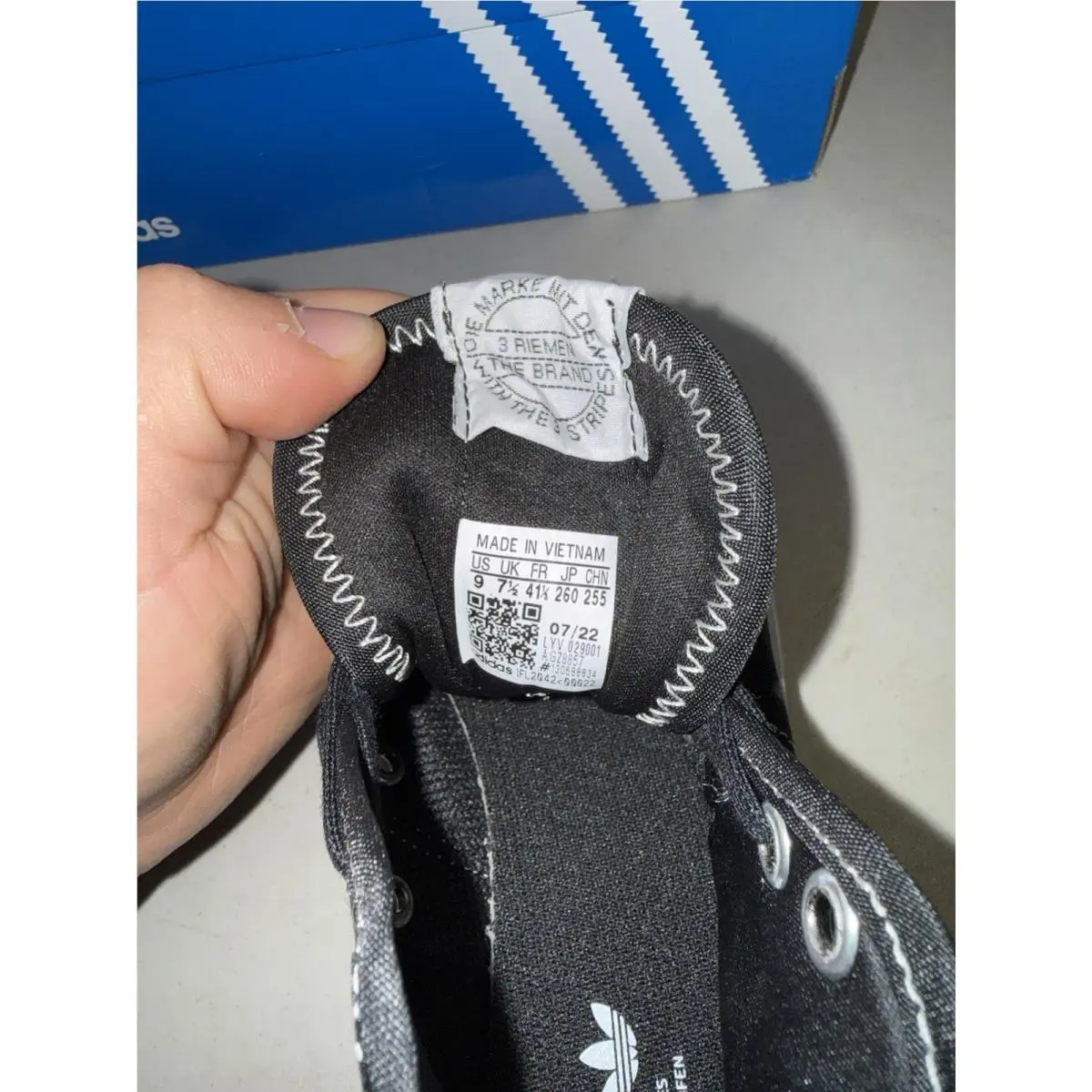 Adidas shoes - adidas Nizza - Nizza - GZ8857 - Black, Manufacturer: Core Black/Cloud White/Gum 5