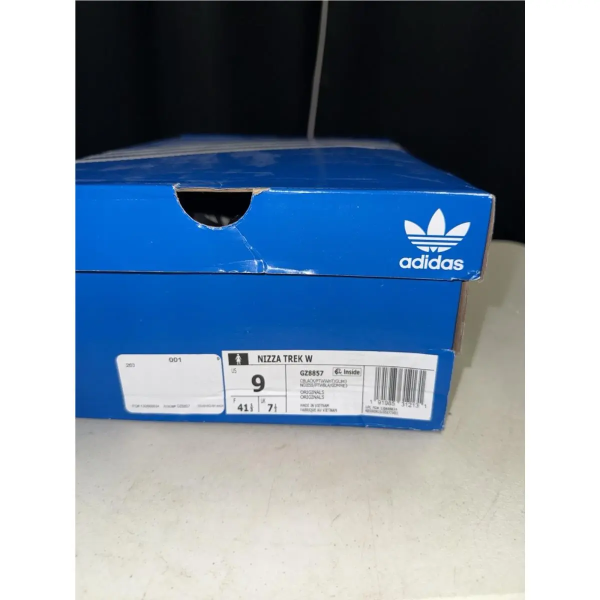 Adidas shoes - adidas Nizza - Nizza - GZ8857 - Black, Manufacturer: Core Black/Cloud White/Gum 6