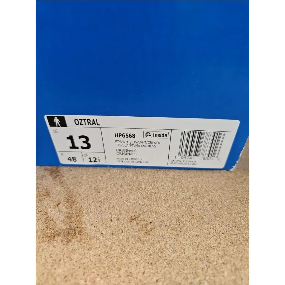 Adidas shoes - Adidas Oztral - Oztral - White, Main: White (UPC: 195747783016) 10