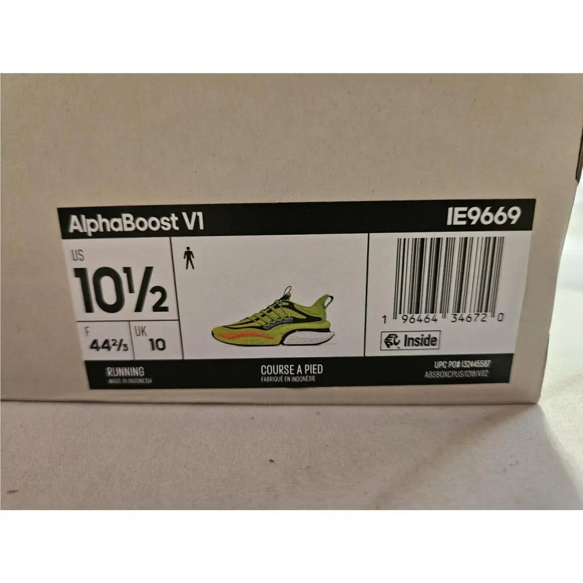 Adidas shoes - adidas AlphaBoost V1 - AlphaBoost - Green 0